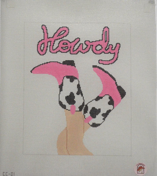 Howdy Boots - Pink