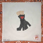 Heart Cut-Out Boots: Black w/ Red Filled In