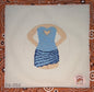 Heart Cut-Out Dress: Blue
